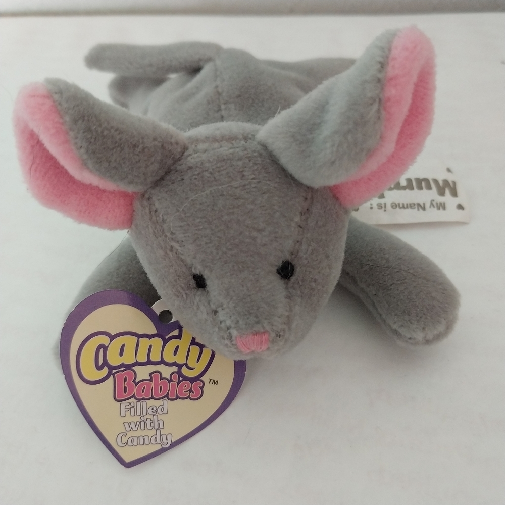 Candy Babies Mouse Stuffed Animal Plushie Toy Collectible Gift Stocking Stuffer